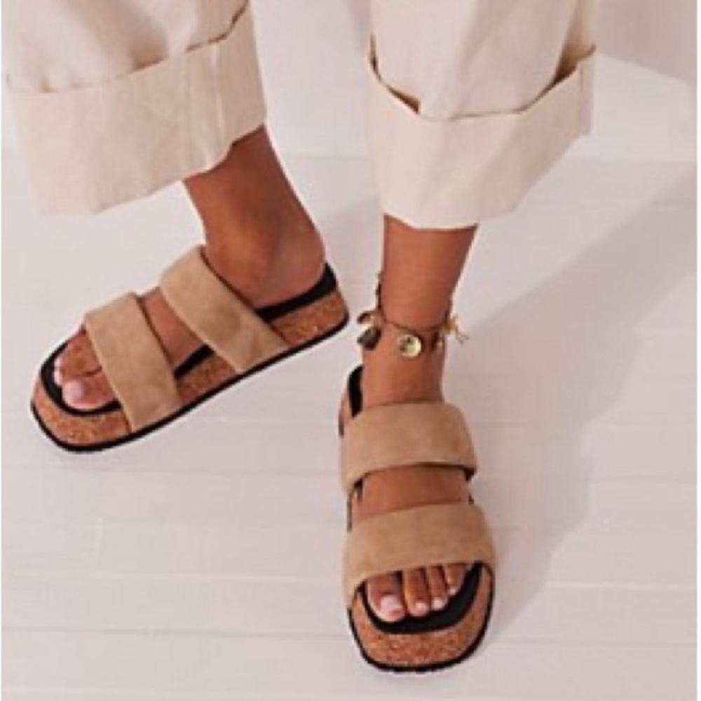 Free People Fairmount Flared Sandals